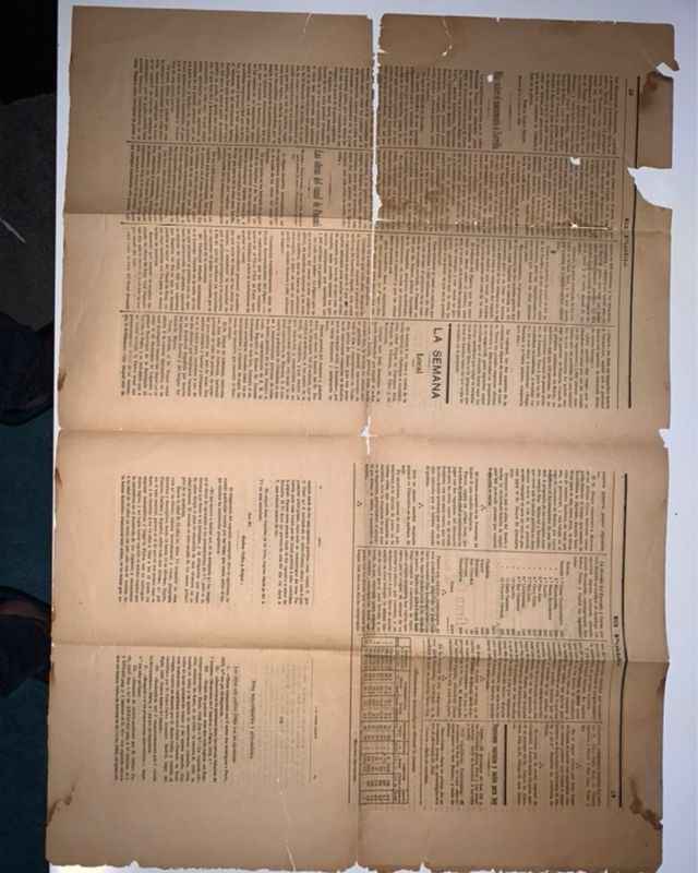 Periodico el pueblo republicano democratico 1893