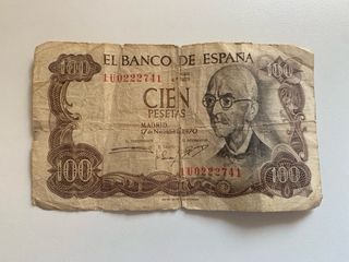 Billete de España 