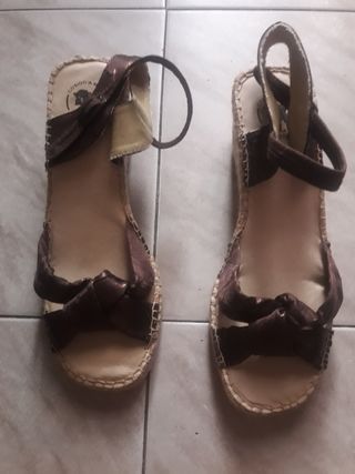 Sandalias esparto