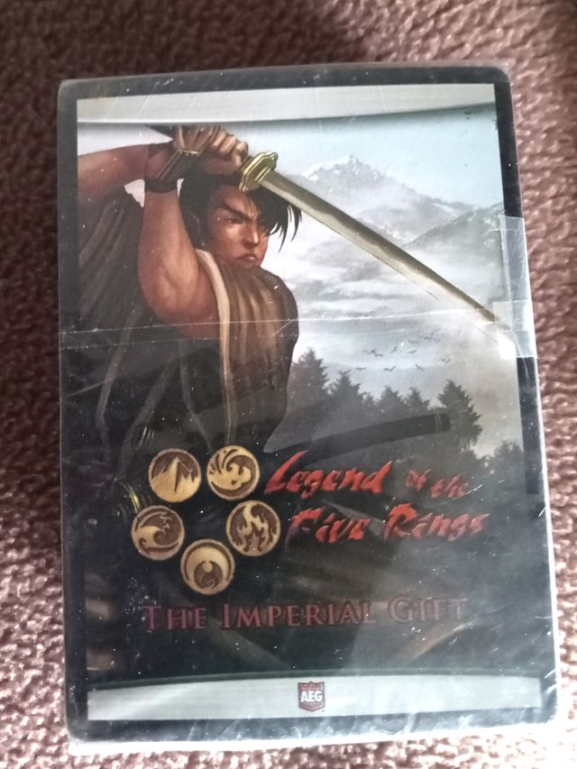 Cartões Lenda dos Cinco Anéis Presente Imperial