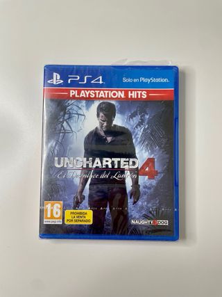 Uncharted 4 - PS4 con Plastificación Original