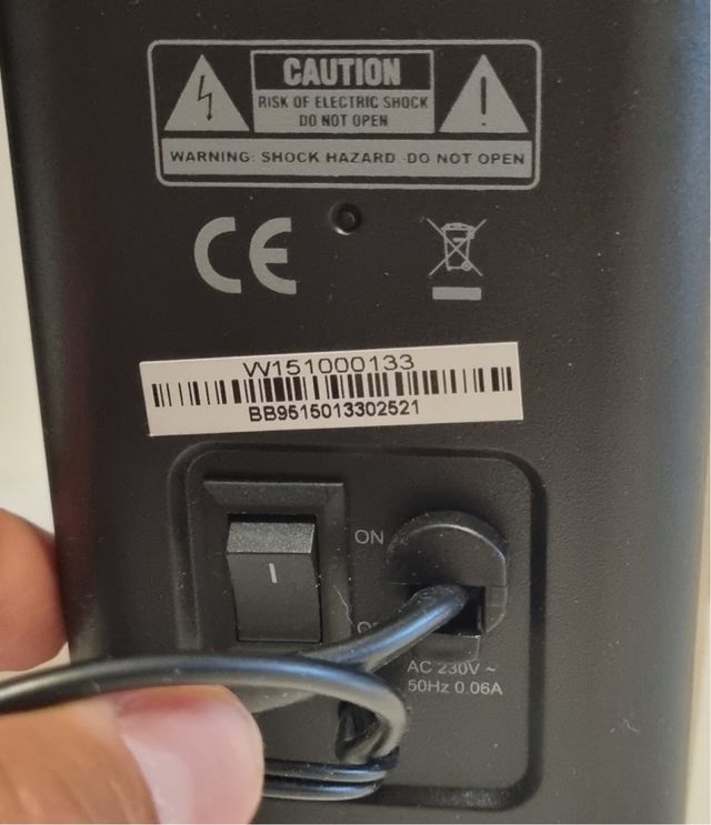 Altavoces Woxter 50Hz