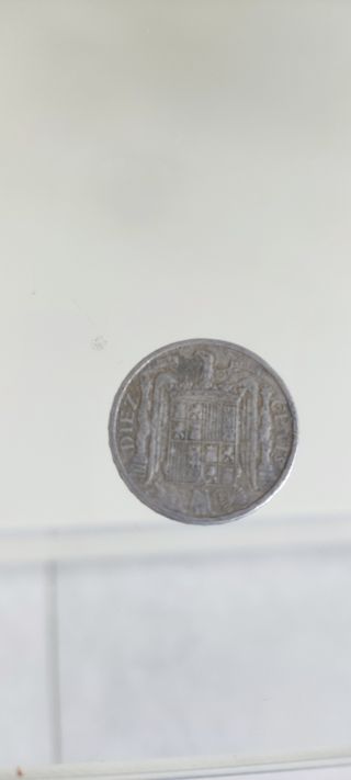 Moneda 10 céntimos 1945