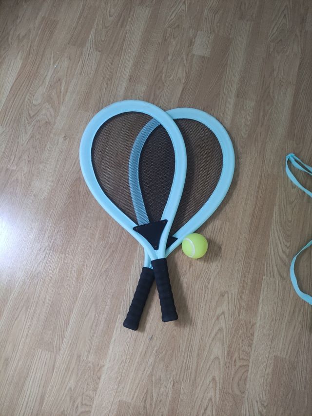 Raquetas gigantes para niños