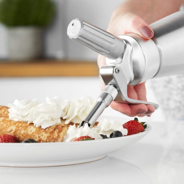 Dispensador de creme em aço inox 500ml