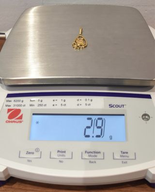 COLGANTE MADRE DE ORO 18K/2.9Gr