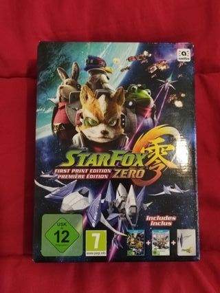 Star Fox Zero First Print Edition Precintado