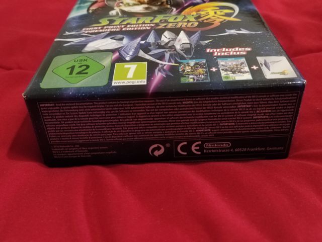 Star Fox Zero First Print Edition sigillata