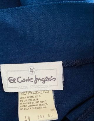 Shorts capri vintage El Corte Inglés talla M