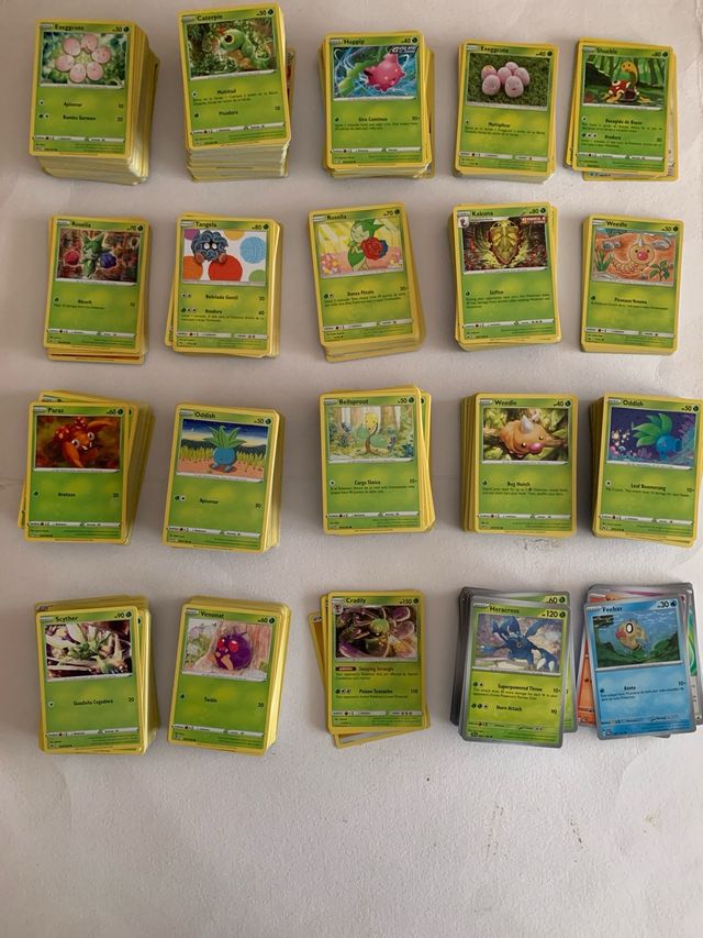 Gran lote de cartas pokemon