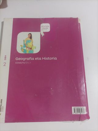 Geografía eta historia 2 Santillana 