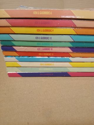 11 Fumetti ken il guerriero