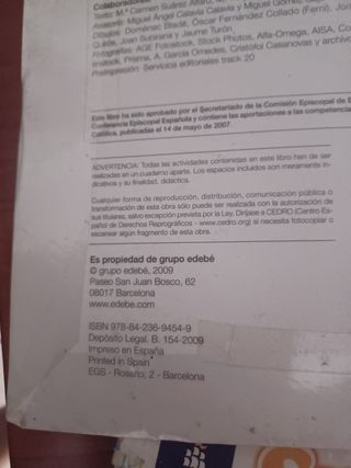 Libro de Religión de 6 PRIMARIA