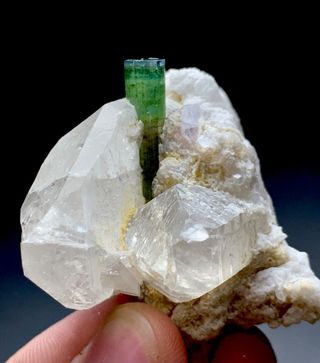 Minerali Tormalina Verde Minerals Green Tourmaline