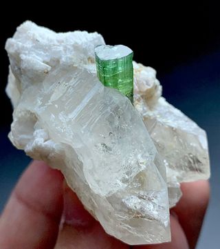 Minerali Tormalina Verde Minerals Green Tourmaline