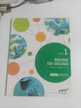 Biológia eta geología 1°eso Anaya 
