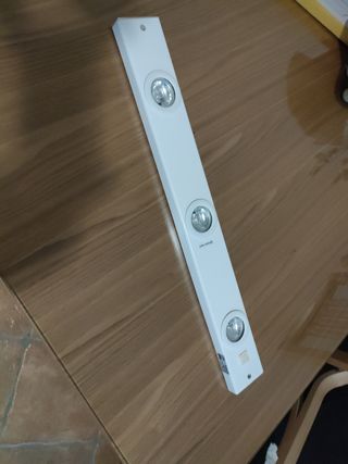 Lampada sotto pensile con 3 luci alogene