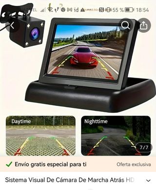 Venta de cámara, de aparcamiento