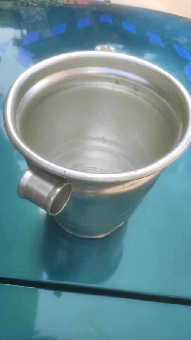 Porta ghiaccio in acciaio