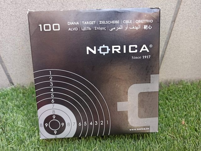 CAJA con 100 DIANAS NORICA