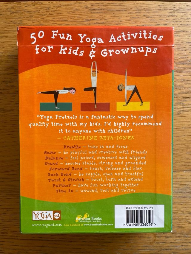 Set de cartas para hacer yoga