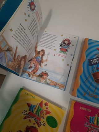 Lote 4 libros kika superbruja 
