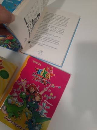 Lote 4 libros kika superbruja 