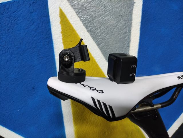 ✅ Soporte luz bicicleta regulable