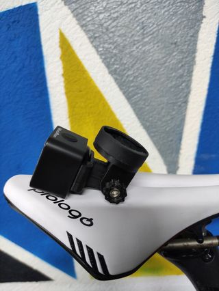 ✅ Soporte luz bicicleta regulable