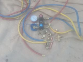 Tuberias de carga de gas aire acondicion