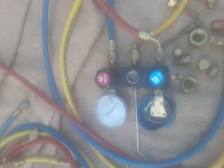 Tuberias de carga de gas aire acondicion