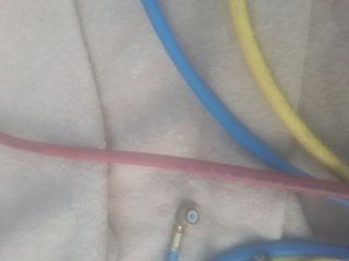 Tuberias de carga de gas aire acondicion