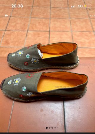 alpargata plana de Natural moda