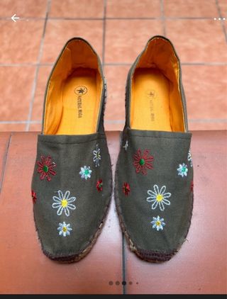 alpargata plana de Natural moda