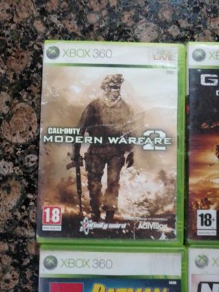 Pack de 4 juegos para Xbox360