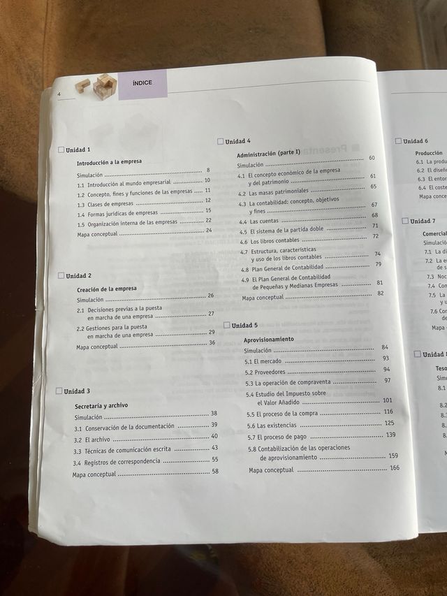 Fundamentos administración y gestión 2º bach