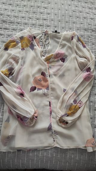 Camisa mujer manga larga 