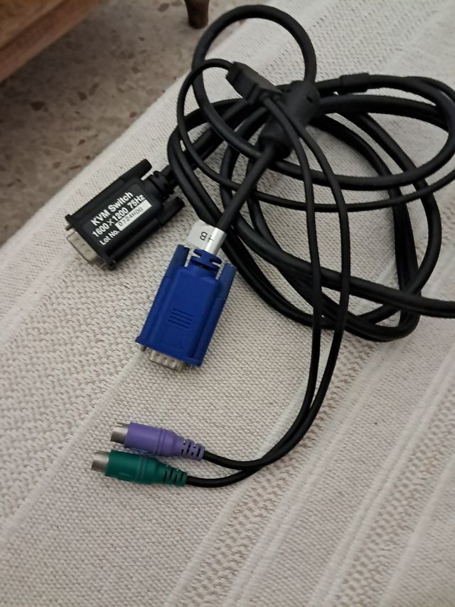 Cable adaptador KVM vga
