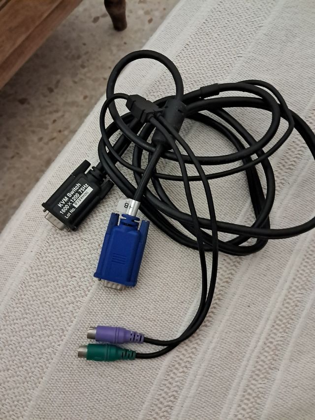 Cable adaptador KVM vga