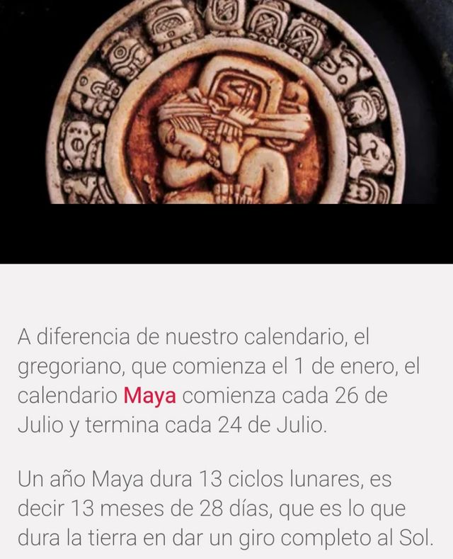 CALENDARIO MAYA VINTAGE