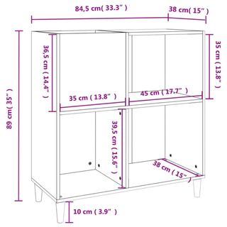 Mueble discos