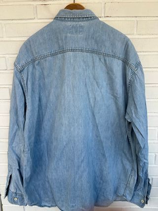 1 VINTAGE camisa vaquera azul LEVIS talla XL