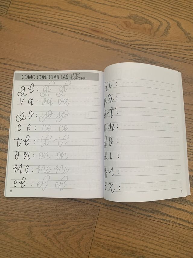 Cuaderno de lettering