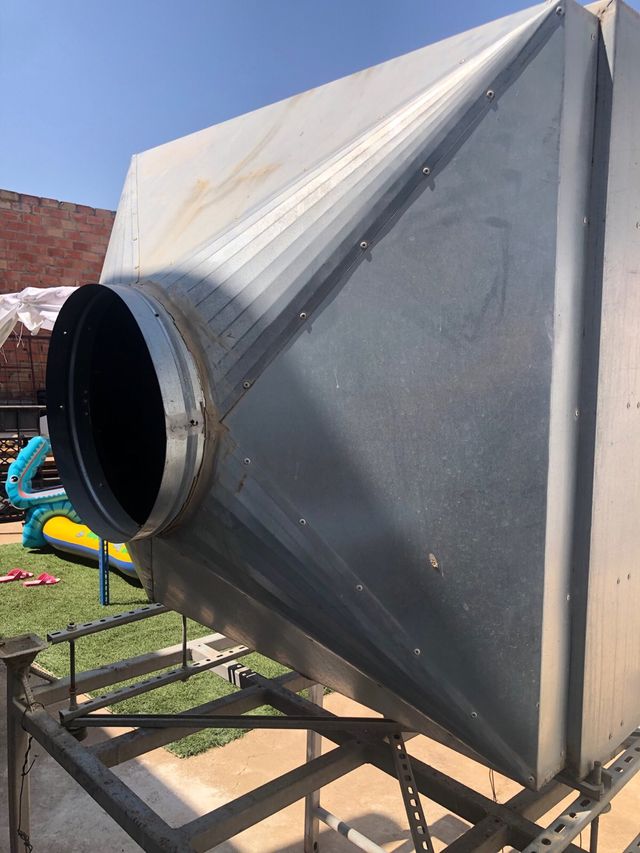 Conducto de aire industrial