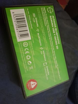 Altavoz bluetooth portatil