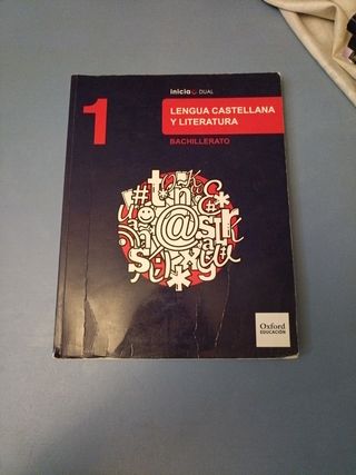 Libro lengua 1bach Oxford inicia dual 