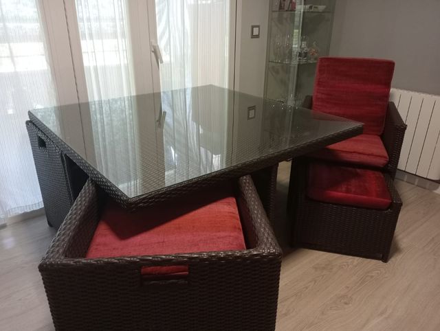 Muebles de Ratán resina