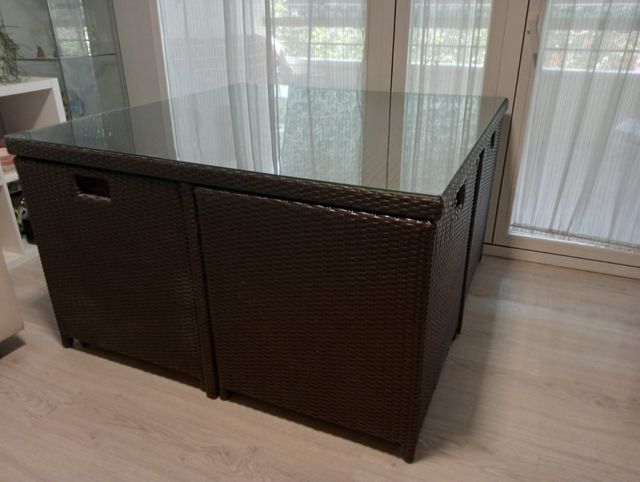 Muebles de Ratán resina