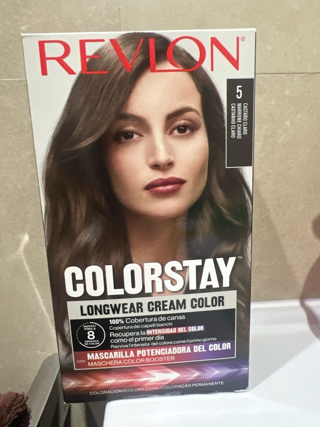 Revlon castaño claro Colorstay Tinte Pelo numero 5