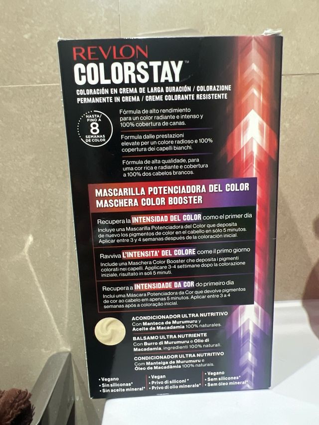 Revlon castaño claro Colorstay Tinte Pelo numero 5